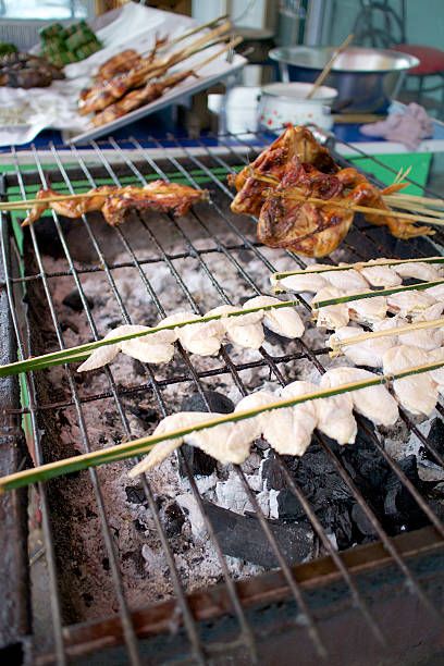 istock Grilling chicken on the stove 185812659