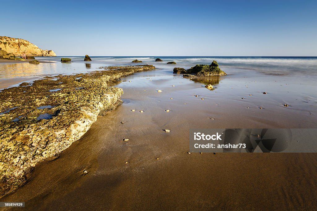 Порто де Mos пляж в Лагосе, Algarve, Португалия - Стоковые фото Алгарви роялти-фри