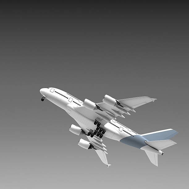 istock Isolated passenger aircrafts 185815008