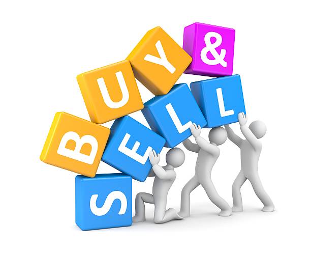 istock Buy and sell 185815335