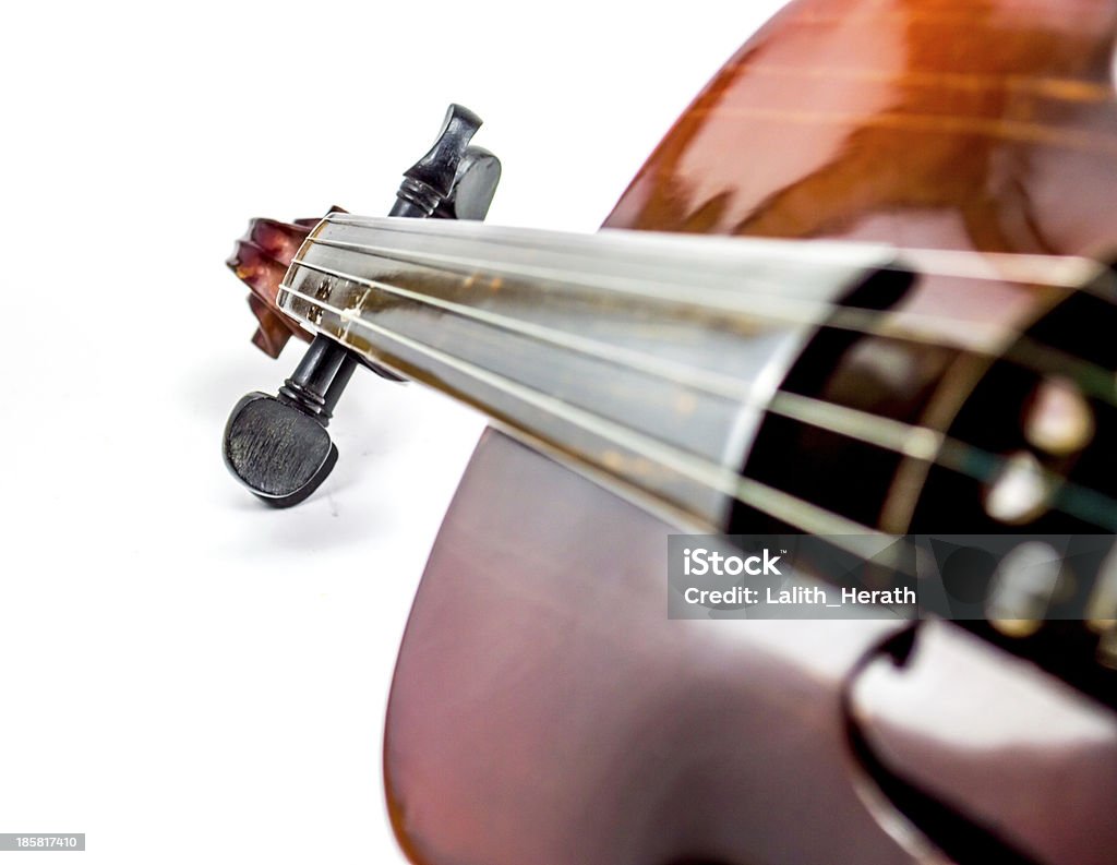 Riccio del violino e del corpo - Foto stock royalty-free di Antico - Vecchio stile