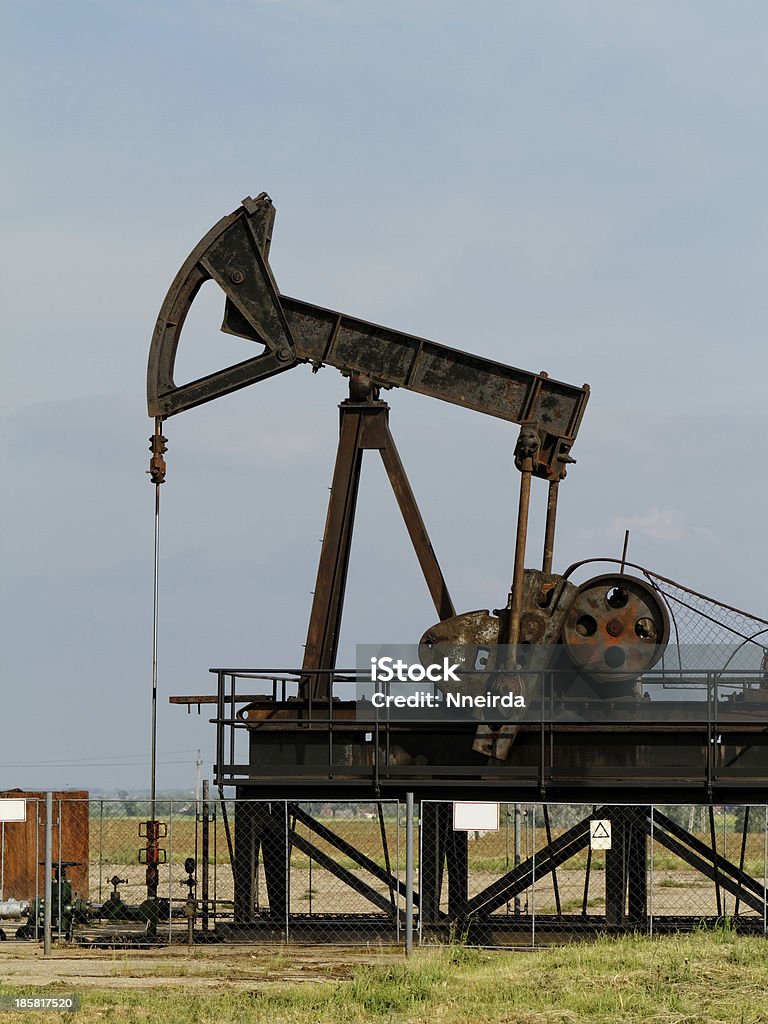 Хорошо работает нефти и газа - Стоковые фото Без людей роялти-фри