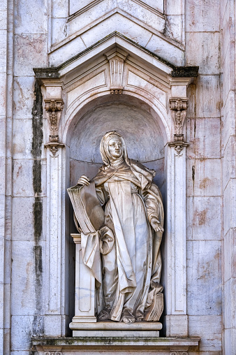 Medieval Church Basilica of Estrela, Lisbon, Portugal