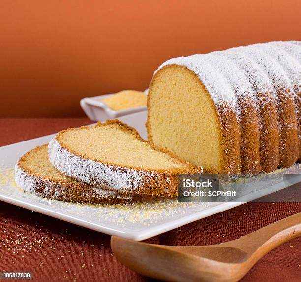 Cornmeal Cake Stock Photo - Download Image Now - Baked, Baked Pastry Item, Bakery