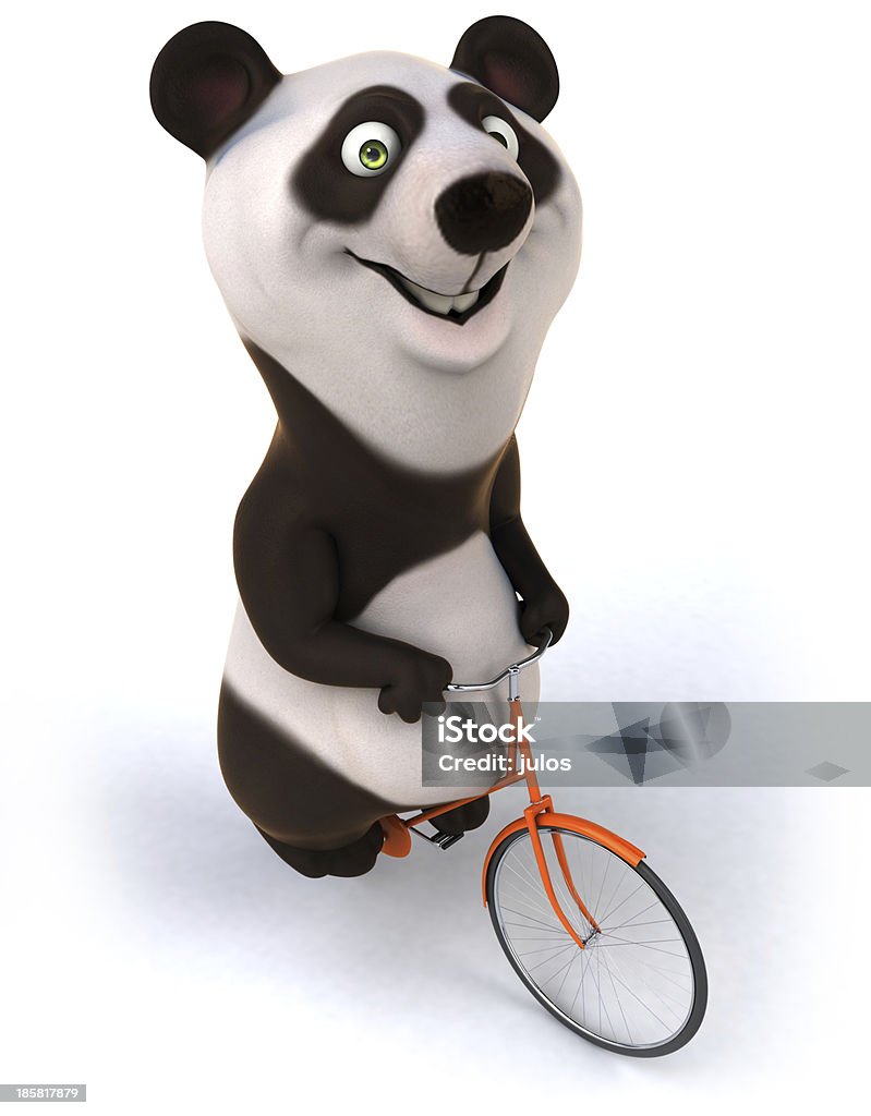 Divertimento panda - Foto stock royalty-free di Animale
