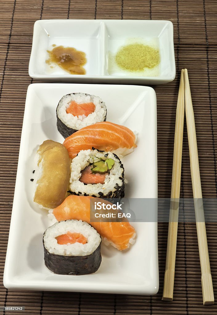 sushi - Foto stock royalty-free di Alga marina