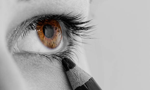 istock pretty lady wearing makeup for eyes 185821459