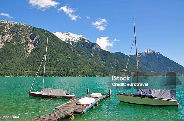 Lago Achensee Tirolo Austria - Fotografie stock e altre immagini di Lago Achensee - Lago Achensee, Stato Federato del Tirolo, Alpi