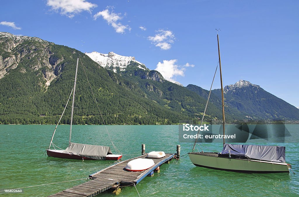 Lago Achen, Tirol, Áustria - Foto de stock de Lago Achen royalty-free