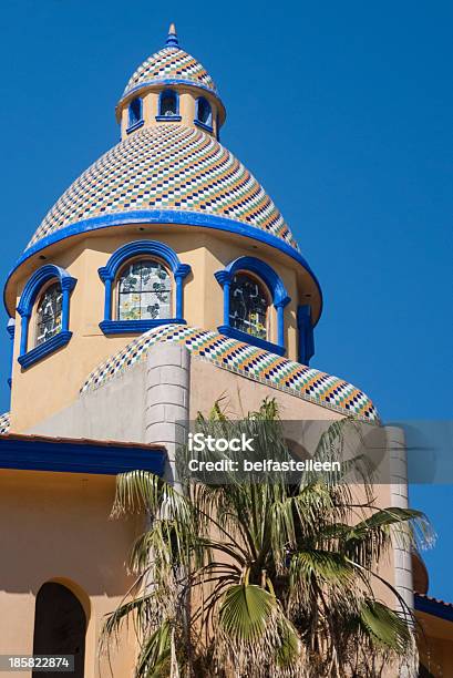 Mexicana Cúpula Em Mosaico - Fotografias de stock e mais imagens de Azulejo - Azulejo, Mosaico, México