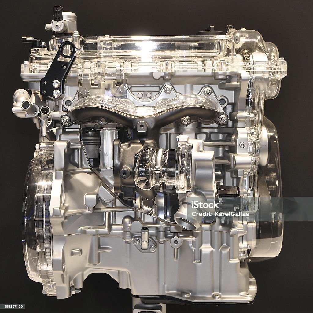 Motor a diesel - Foto de stock de Carro royalty-free