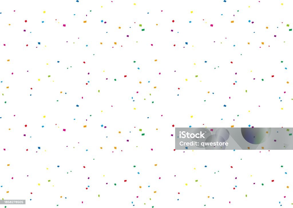 Confetti Dust Confetti Dust 01 Stock Illustration - Download Image Now - Backgrounds ...