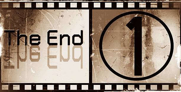 istock The end Movie ending screen images 185828774