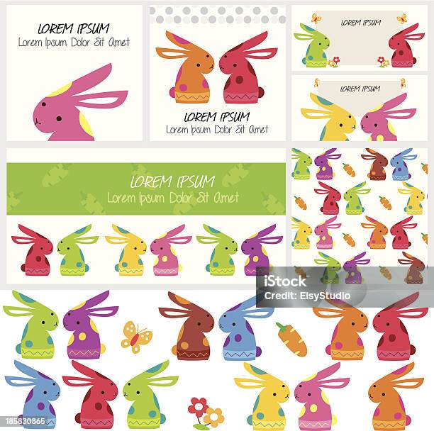 Sexy Bunny Clip Art Und Layoutdesign Stock Vektor Art und mehr Bilder von Bilderrahmen - Bilderrahmen, Blume, Blumenmuster