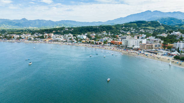 istock Mexican Beach Scenery, Guayabitos, Nayarit 1858315347