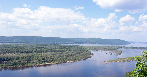 istock Russia, Samara city, great river Volga 185836200