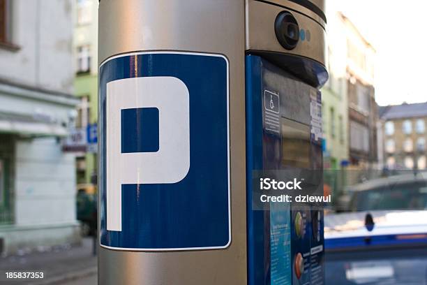 Ticket Machine Outdoor Stock Photo - Download Image Now - Parking Lot, Parking Sign, Paying