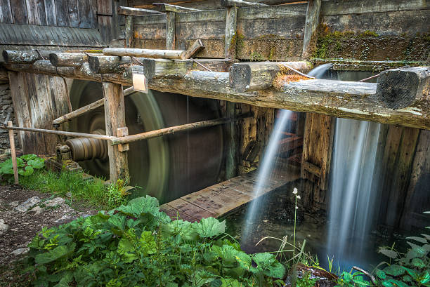 istock wooden mill outside 185838869