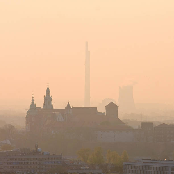 istock Poland, Krakow, sunrise over Wawel hill 185839173