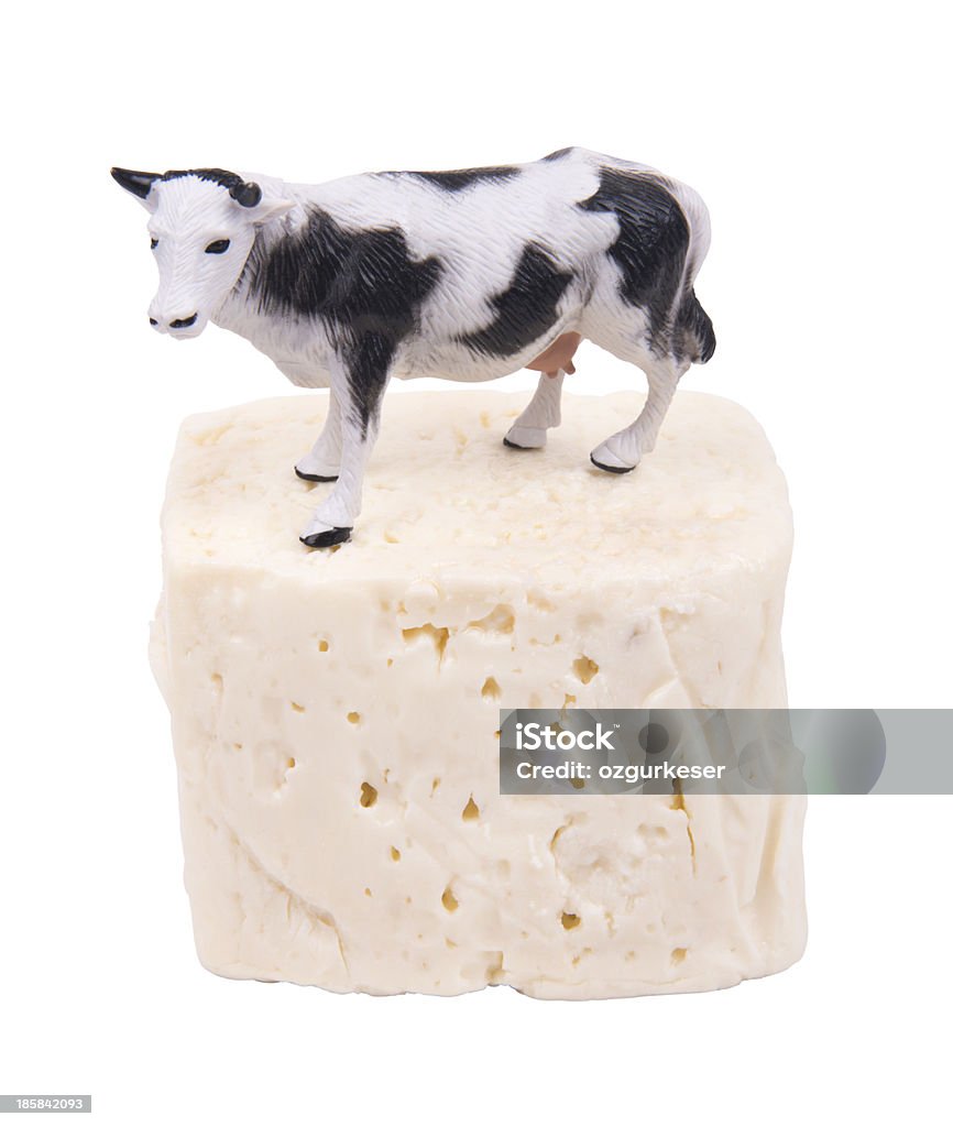 Queijo e Vaca - Royalty-free Queijo Foto de stock