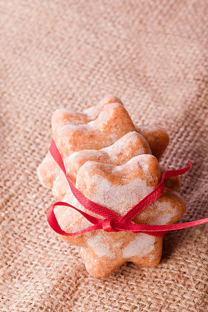 istock christmas star cookies with red ribbon 185842530