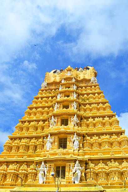 istock Hindu Temple Tower- India 185842912