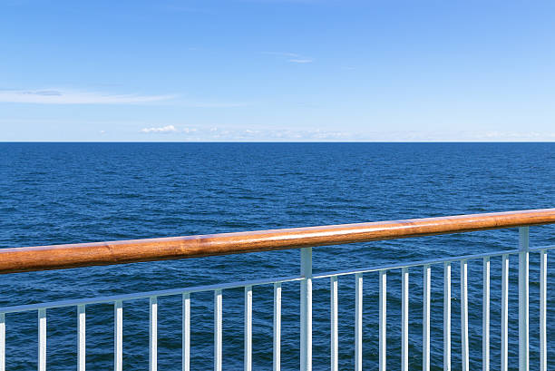 istock View at the sea from passenger ship 185843958