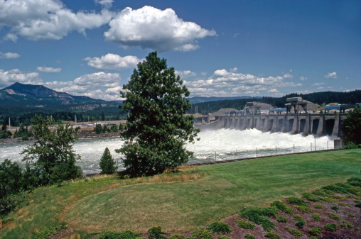 Dalles Dam in Oregon