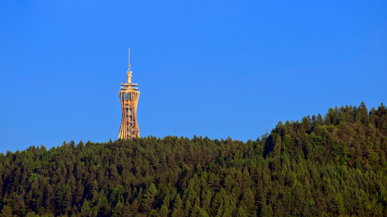 Pyramidenkogel -a landmark in Carinthia / Austria.