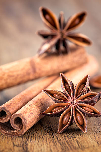 istock Cinnamon sticks and anise stars 185848714