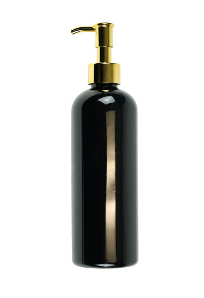 istock black plastic bottles with dispenser pump for liquid 1858517457