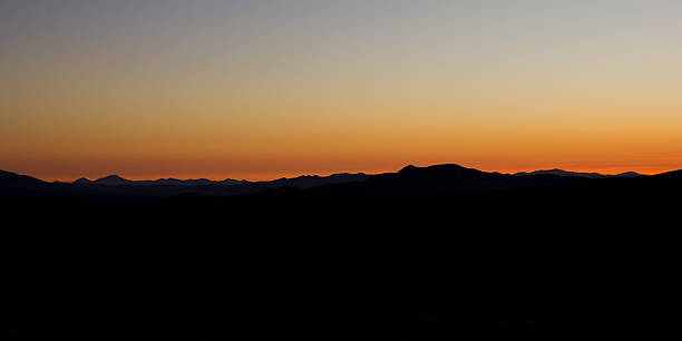 tramonto nel deserto di atacama. - panoramic nature atacama region south america foto e immagini stock