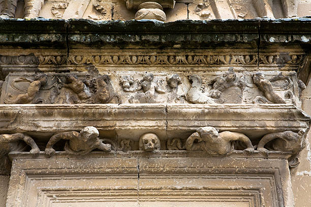 istock Decoration of figures in stone 185852642