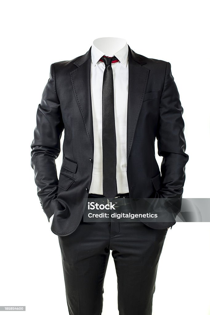 Un hombre de negocios sin cabeza - Foto de stock de Chaqueta libre de derechos
