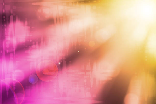 抽象的なフレアと太陽の光を浴びて - glitter backgrounds purple photography点のイラスト素材／クリップアート素材／マンガ素材／アイコン素材