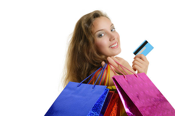 Retrato de mujer joven feliz Sonriendo - foto de stock