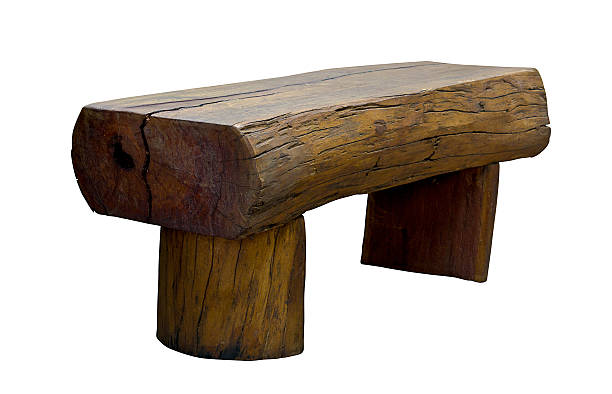 istock wooden stool isolated on white background 185869106