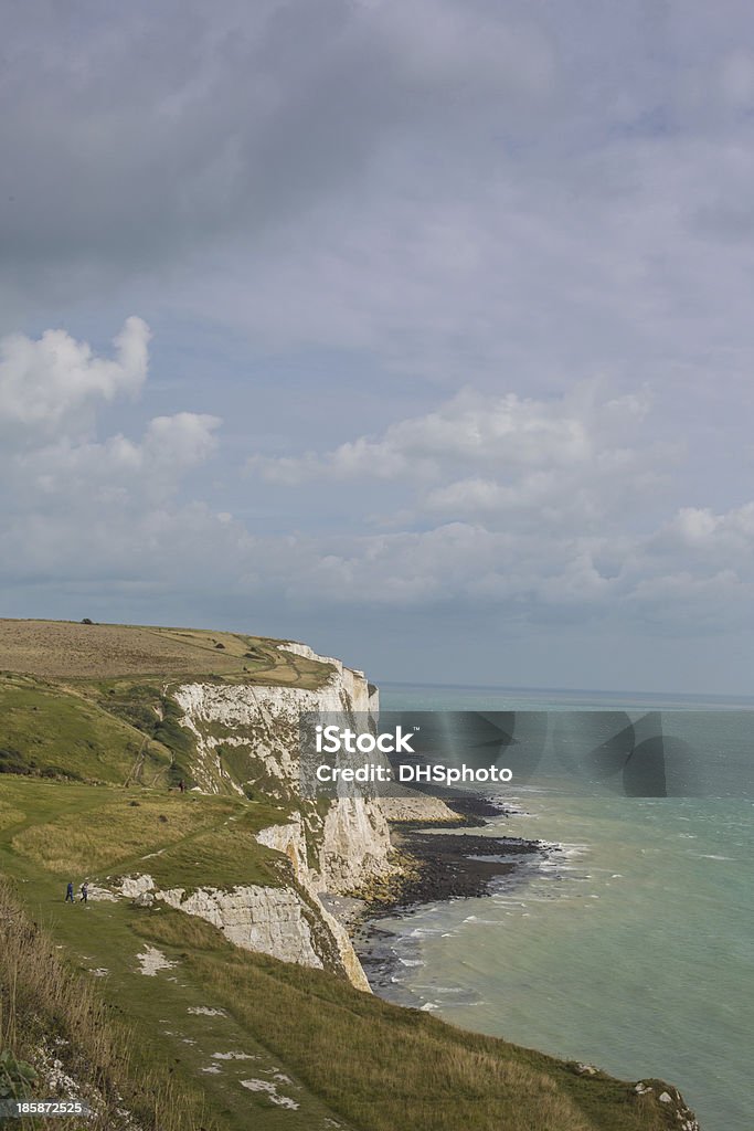 White Cliffs de Dover - Royalty-free Ajardinado Foto de stock