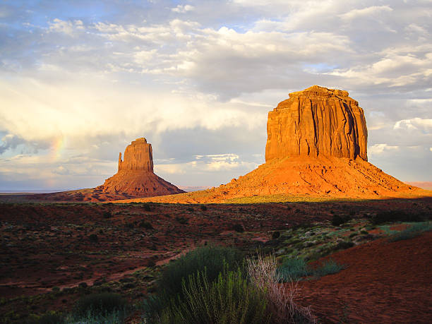 istock Sunlight after the storm, Utah 185874136