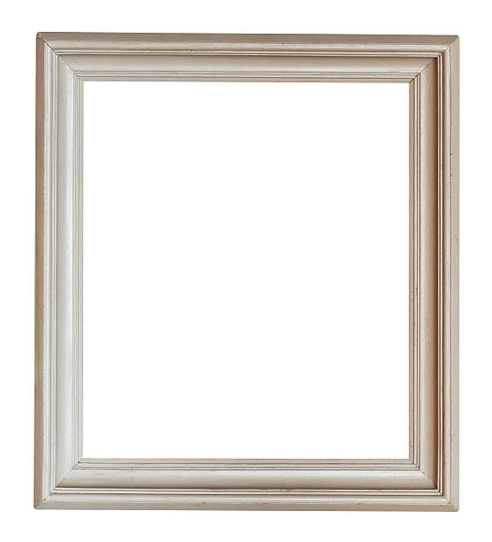 istock wide grey painted vertical wooden picture frame 185874194
