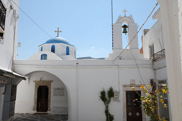 istock Church on Paros island 185874518