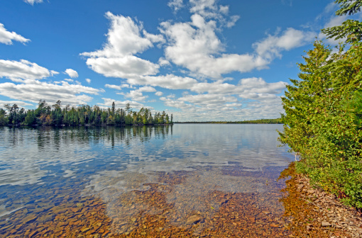 Reflections on Kekekabic Lake in the Boundary Waters