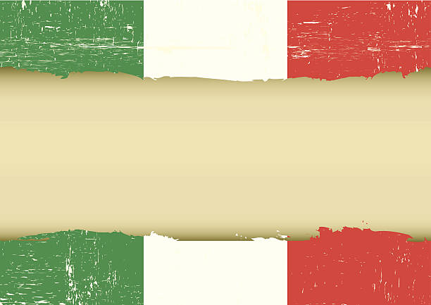 イタリアスクラッチフラグ - italian currency点のイラスト素材／クリップアート素材／マンガ素材／アイコン素材