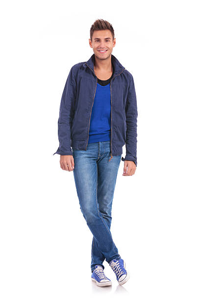 istock young casual man in a cold season jacket 185880814