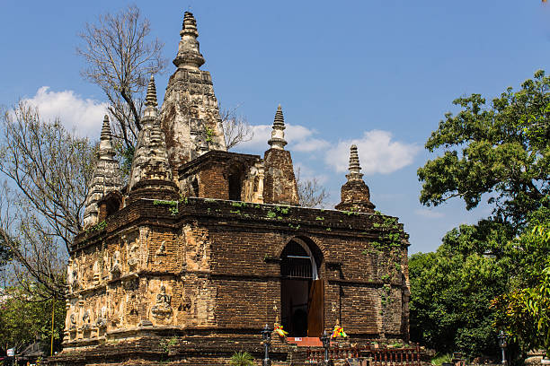 istock Chedi in Wat Chedyod , Chiangmai 185885960