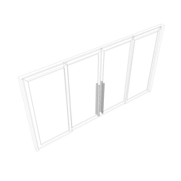 istock 3D illustration of door model 1858878912