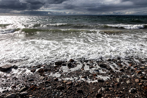 istock Sunny day on the beach in Mols, Denmark 185889070