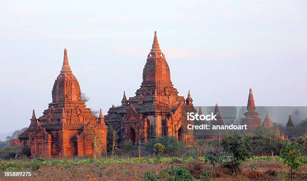 Pagodas Z Pagan - zdjęcia stockowe i więcej obrazów Architektura - Architektura, Azja, Bez ludzi