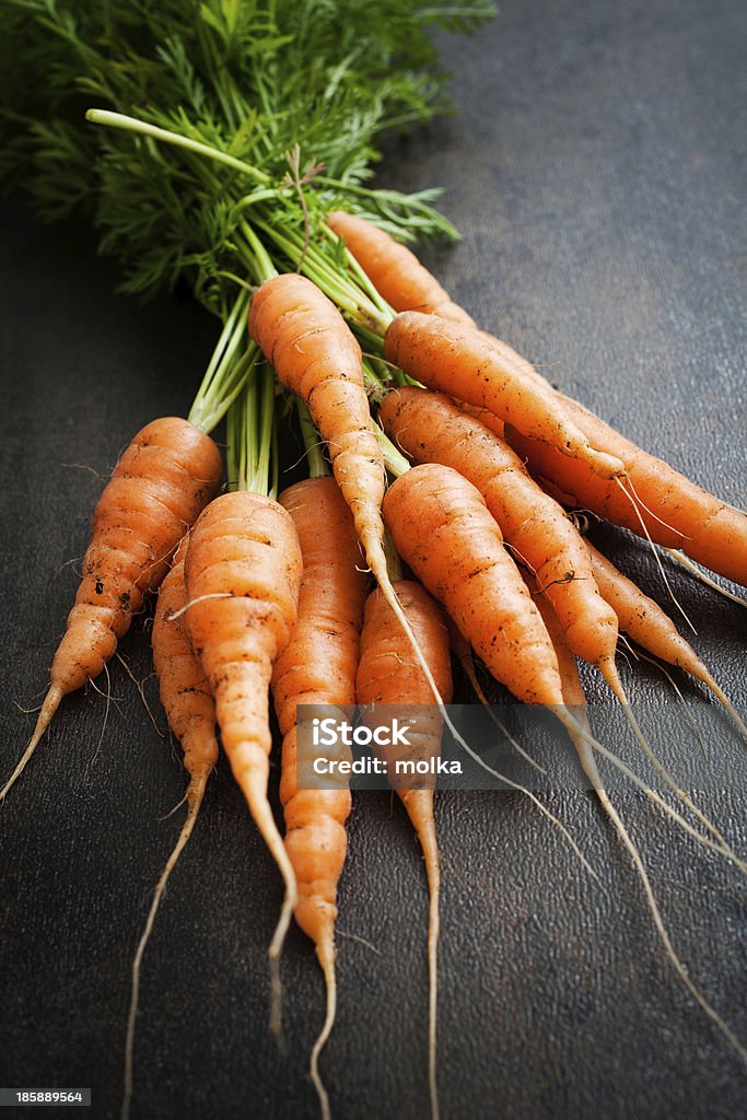 Frische Karotten - Lizenzfrei Bunt - Farbton Stock-Foto