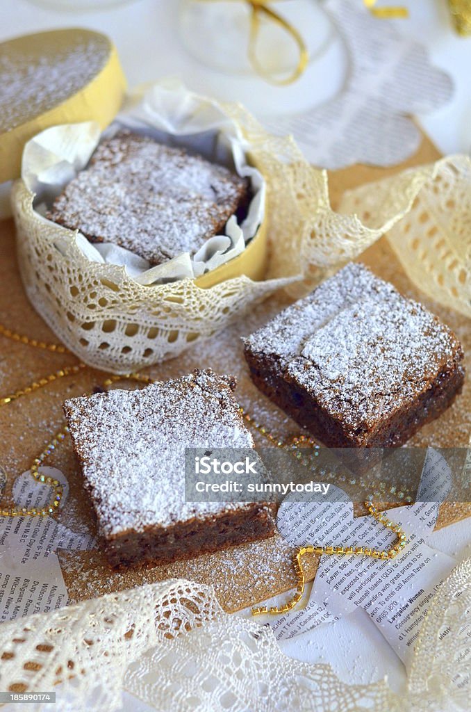 Trufas os brownies - Royalty-free Assado no Forno Foto de stock